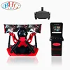 hotest 55''' HD screen 360 degree 6 dof speed racing car motion platform driving simulator for theme park/game center