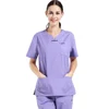 USA Hot Selling Slim Fit Hospital Nurse Medical Uniform Scrubs