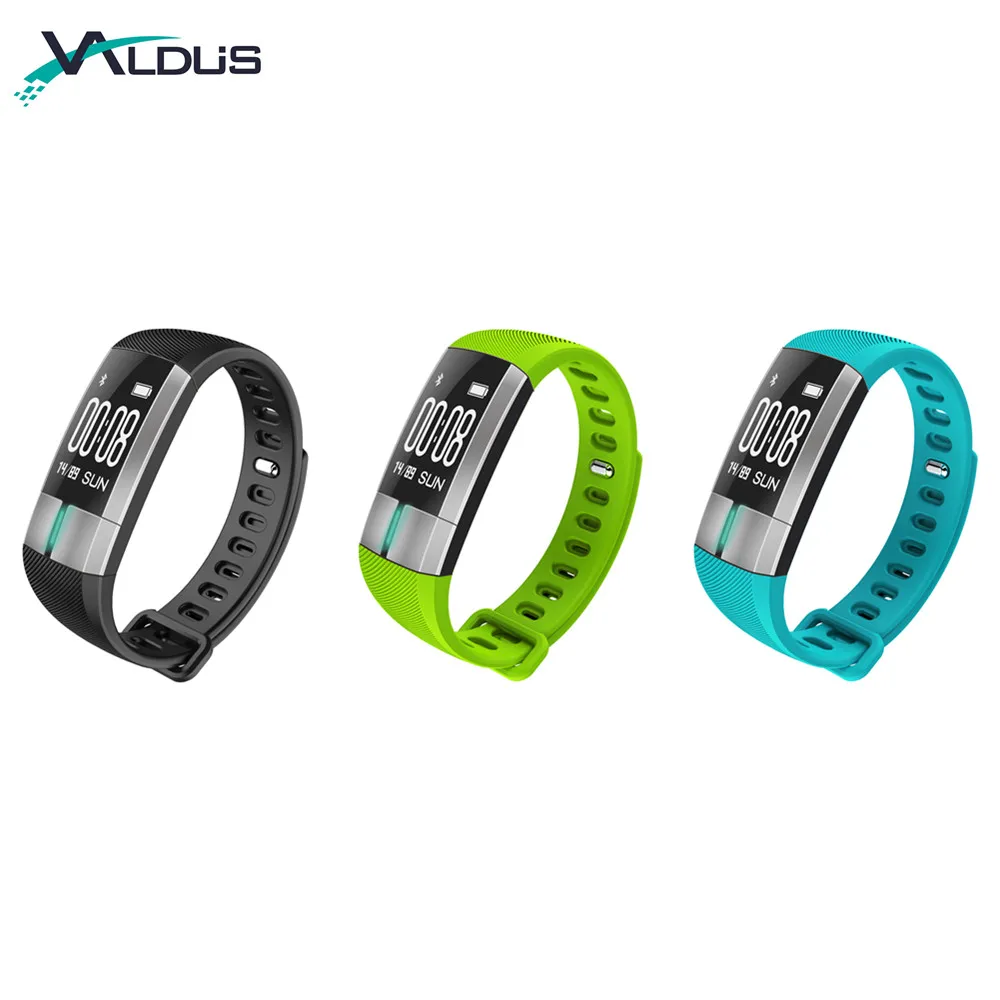 

Shenzhen CE ROHS Nordic Healthy Blood Pressure Heart Rate Fitness Band Cicret Smart Bracelet G20 With ECG PPG, Black;blue;white