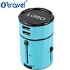 Otravel desktop office Travel charger 2USB mini universal plug adapter with EU UK US AU plug