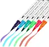 Dual Tip Marker Pens 100 Colors, Magicfly Watercolor Dual Brush Pen with Fineliner Tip 0.4 and Highlighters Brush Tip for art, H