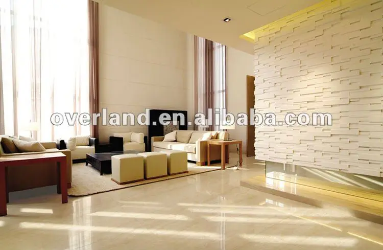 Porcelain imitation travertine tile