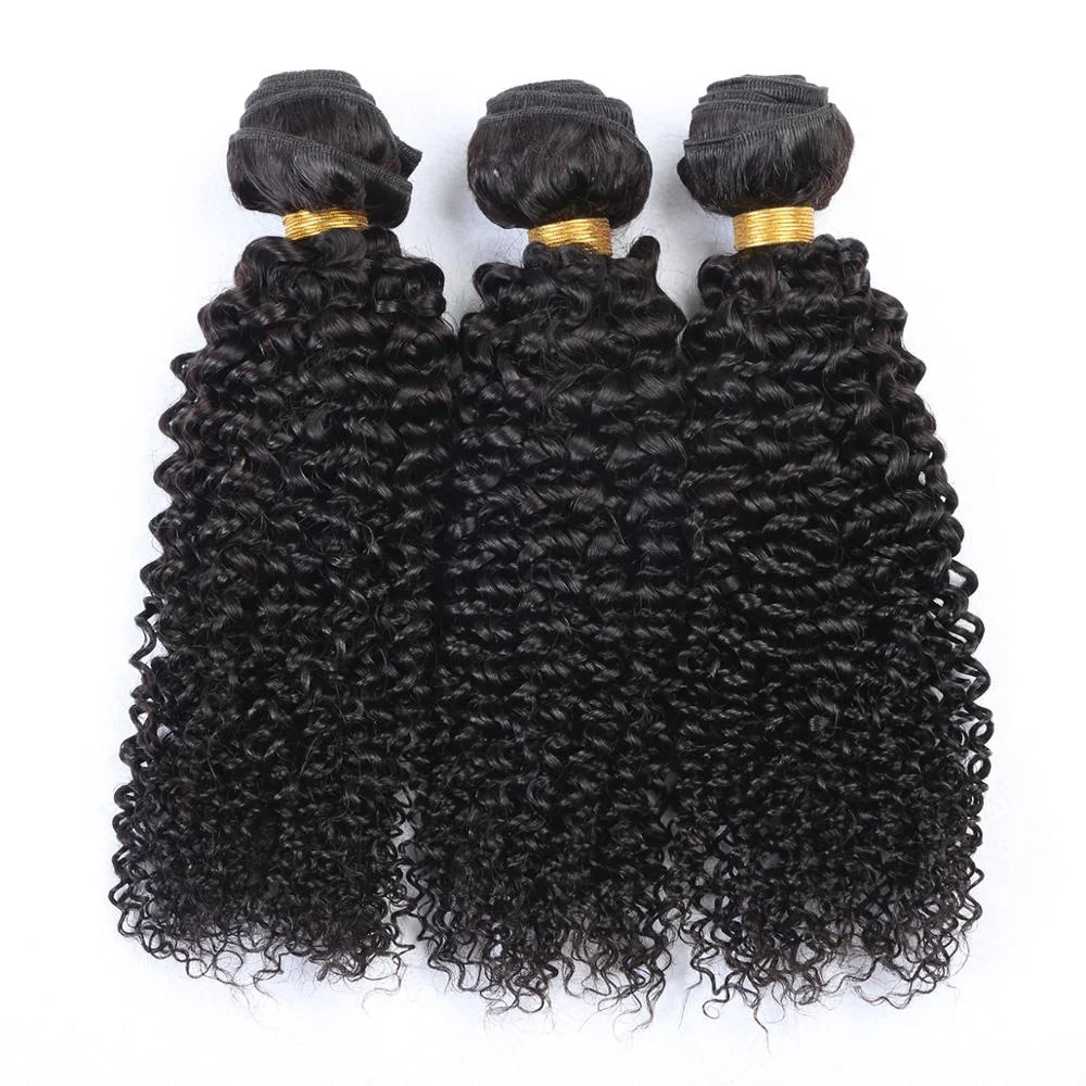 

Unprocessed Raw Indian Human Virgin Kinky Curl Hair Extension