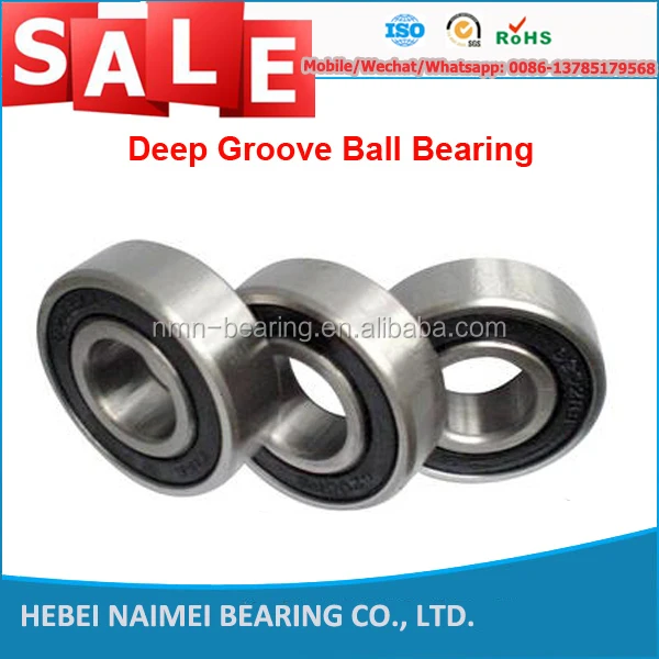Qty.2 6003-2RS two side rubber seals bearing 6003-rs ball bearings 6003 rs