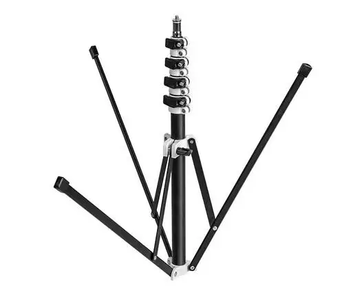 

HPUSN B5 Collapsible Tripod Photo Studio Light Weight Detachable Light Stand With Lamp Holder