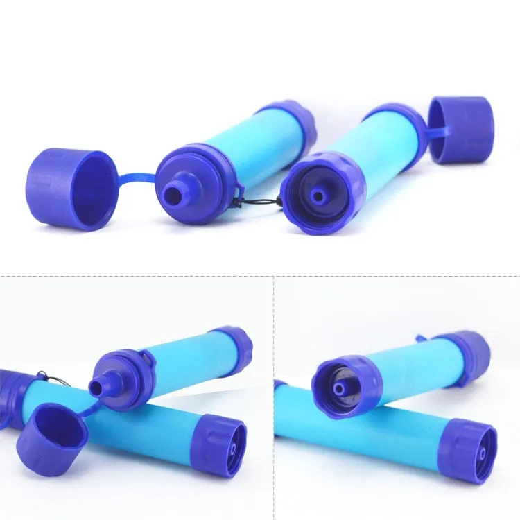 Portable Water Filter Straw And Survival Kit Or Emergency Camping 2