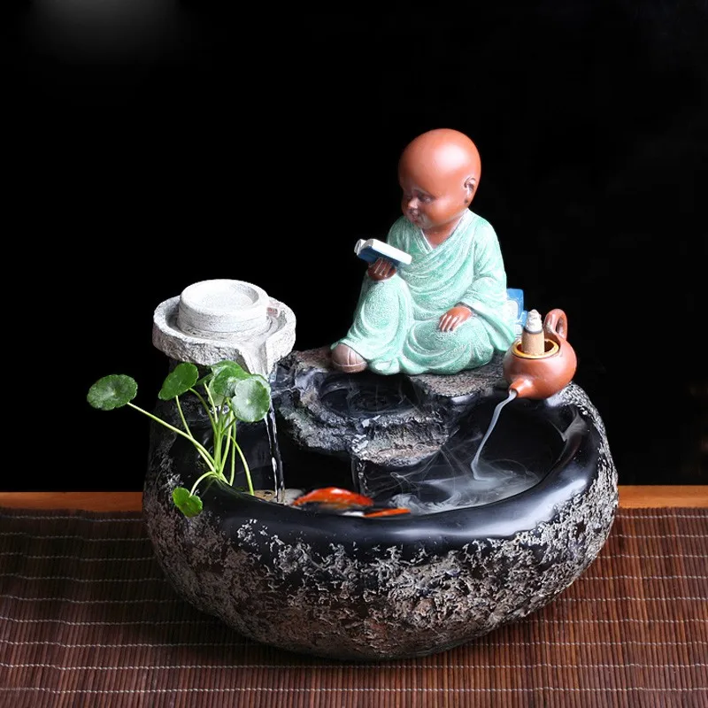 

Wholesale Desktop Resin Indoor Water Fountain, As picture shown