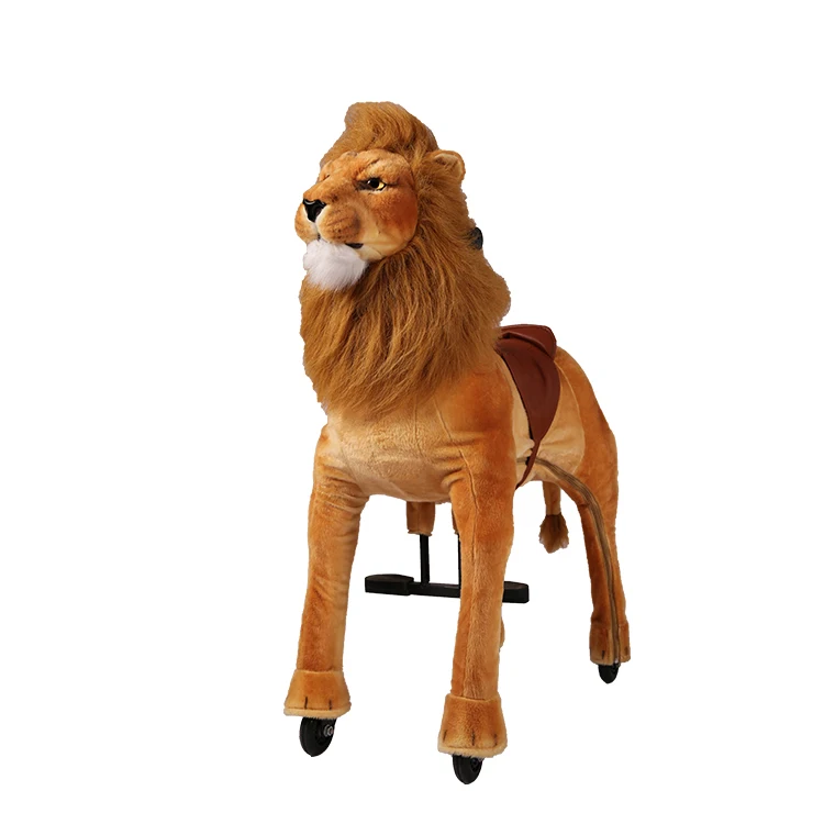 plush animal riding toys