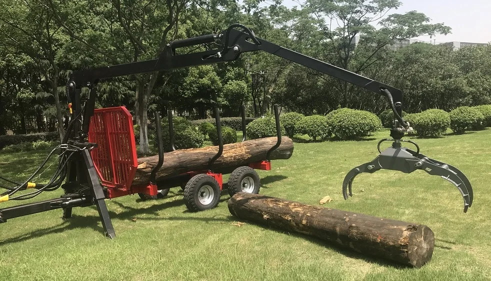 Forestry Loader Crane Log Crane For Tractor Timber Crane Tc45 - Buy Atv ...