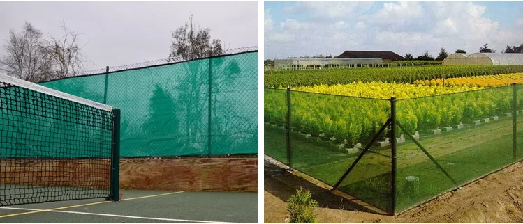 outdoor anti wind netting flower garden used plants protection