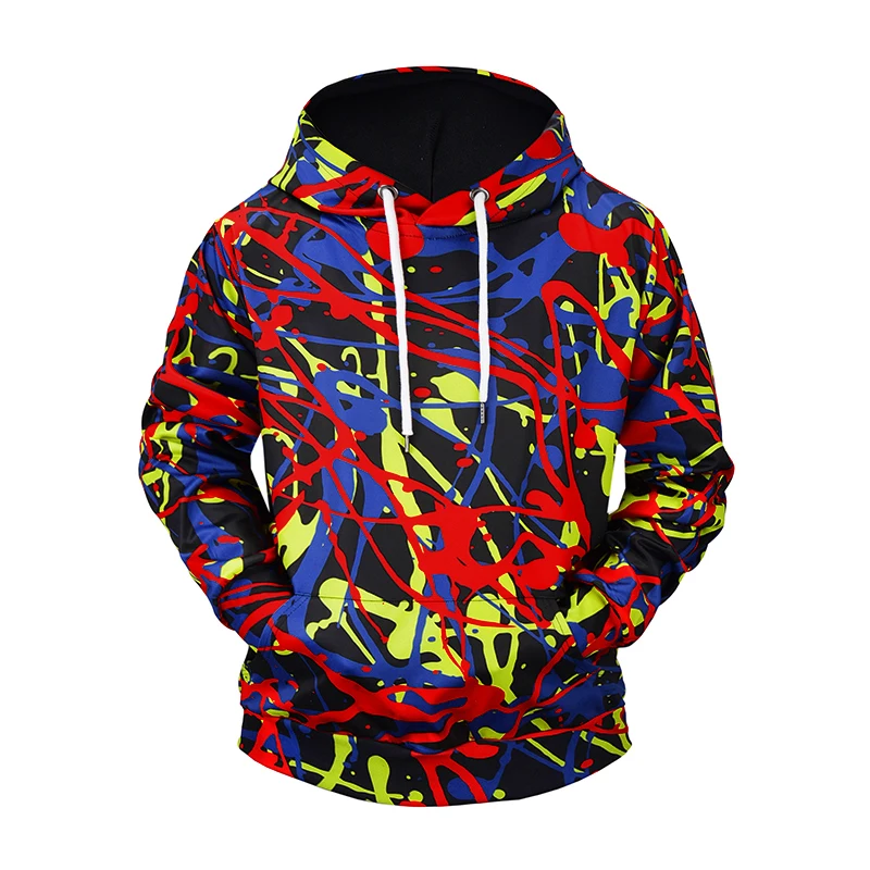 

custom 3D printing xxxxl jumper hoodies tall men Floral cashmere knitted hoodies Hoodie sweat s