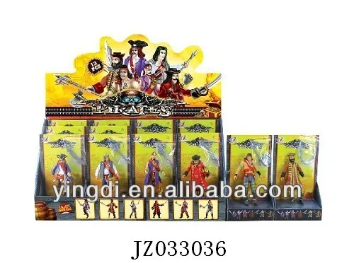 Pirate play set(12pcs)Plastic Toy Pirate Action Figures Plastic Toy Pirate figure