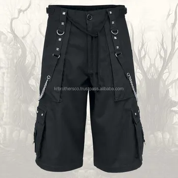 gothic cargo shorts