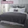 Gorgeous white cotton hotel american size king 4pcs double bed full flat sheets
