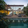 prefab sandwich panel villas in alibaba
