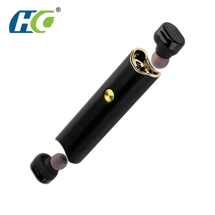 

china suppliers Deep Bass Bluetooth 5.0 playing 10 hours tws mini true wireless bluetooth earphones-black