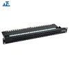 Great Durability Media Enclosure Audio Rack Cat3 Rj11 50 Port Patch Panel