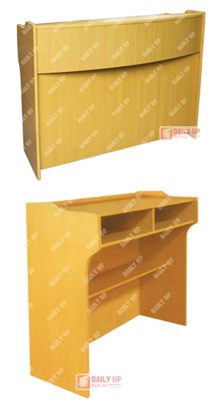 Cheap Teacher Desk Design Wooden Rostrum Laboratory Platform Classroom Teacher Podium Table for Sale