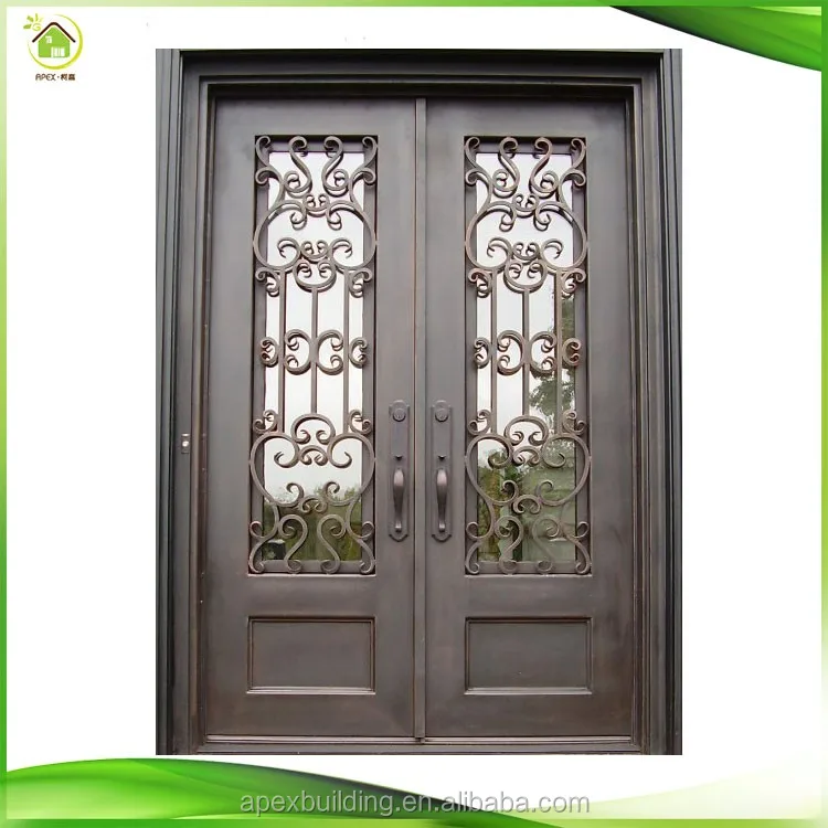 Lowes Wrought Iron Work Main Entrance Front Double Doors Designs Buy