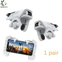 

Upgrade 1Pair Mobile Game Controller Trigger Button Handle joystick for PUBG Survival Rules L1R1 Controller PUBG