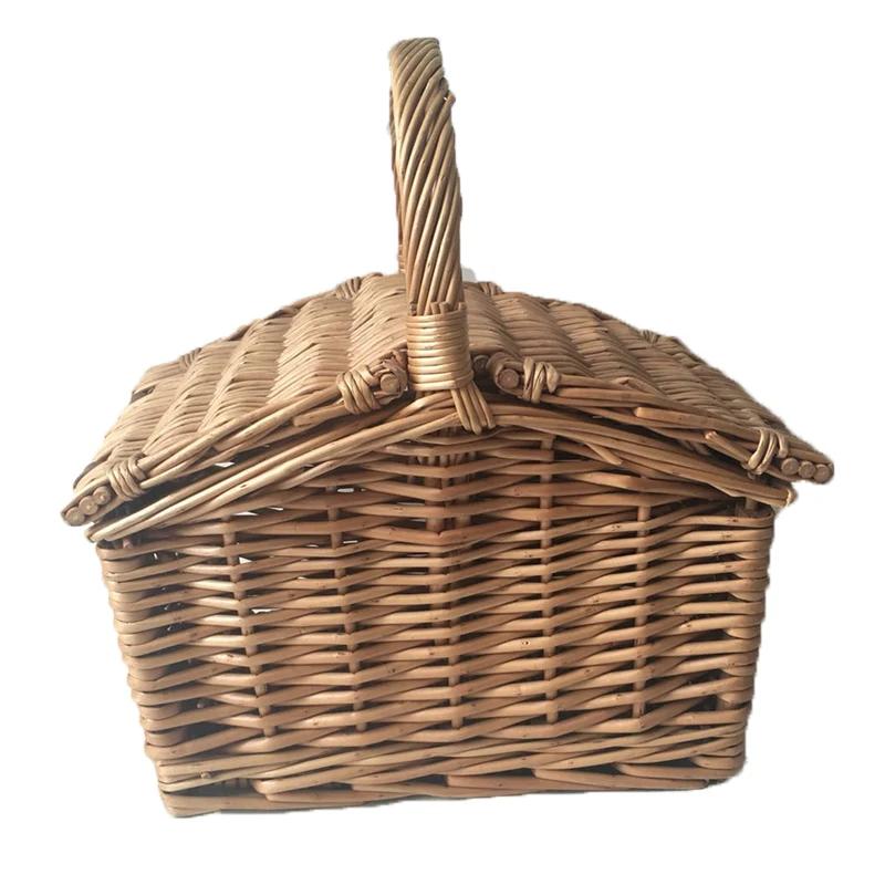 Willow Baskets Wicker Picnic Basket with Handle For Sundries Bread Fruit