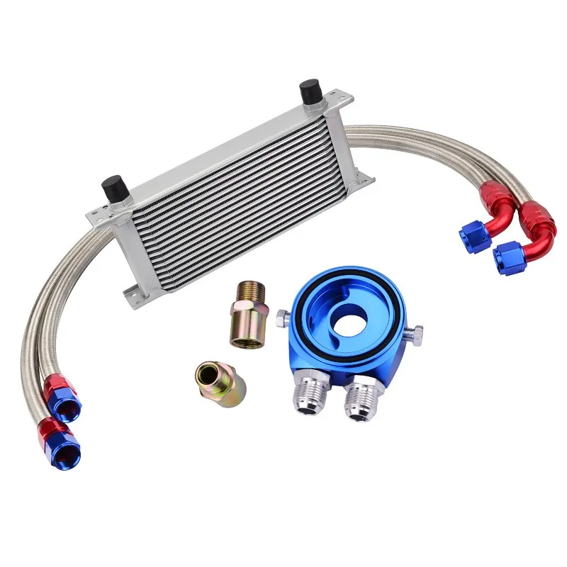 Universal Tuning Engine Transmission Stacked Plate Oil Cooler - Buy Oil ...