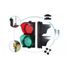 LED traffic lights for parking losts/access control system