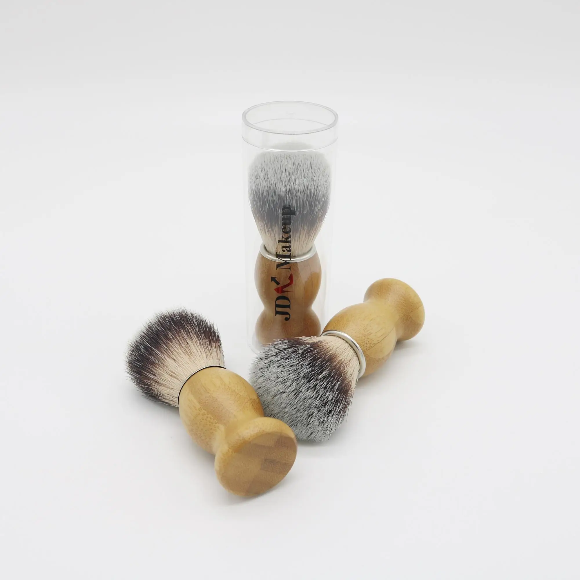 Jdk Bamboo Shaving Brush Wholesale Synthetic Hair For Shaver Shop Buy