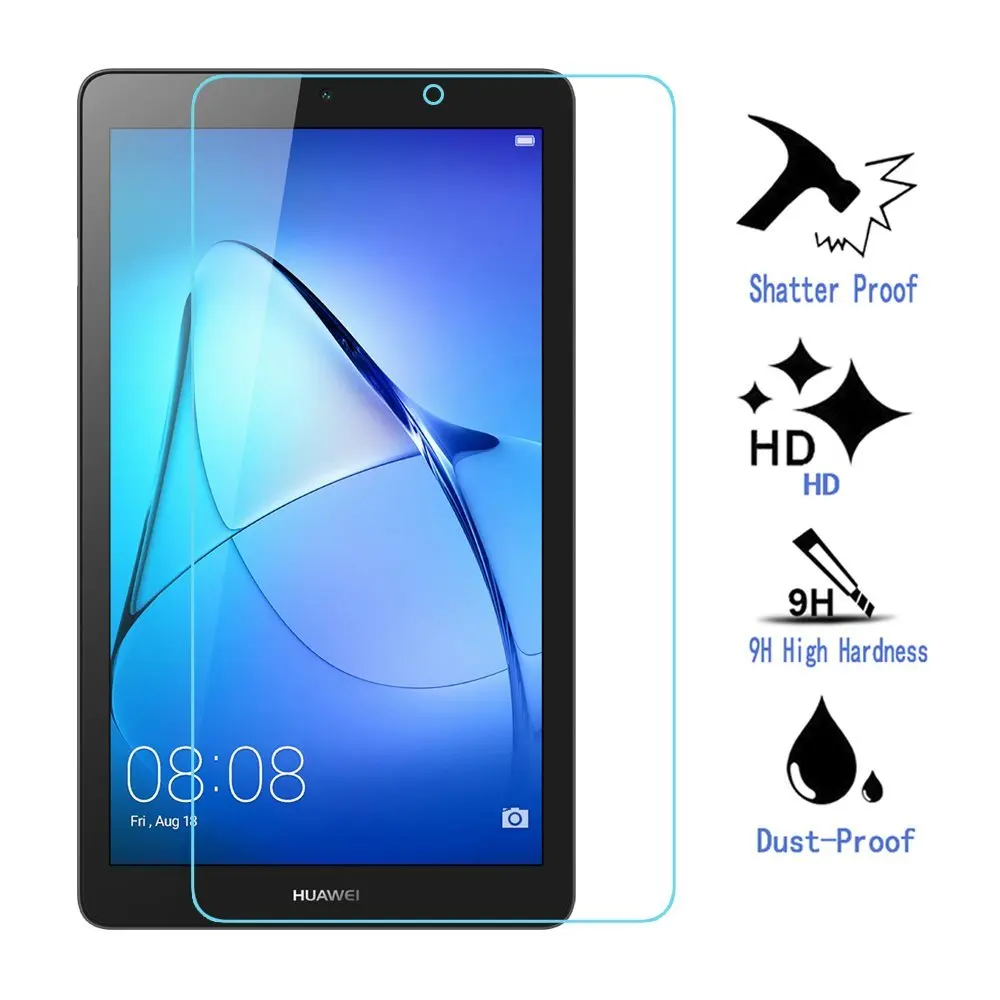 33mm tablet screen protector tempered glass for huawei mediapad