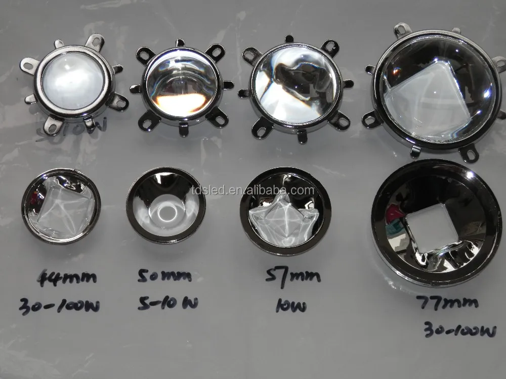 120 Degree 44mm Led Optical Lens With Reflector Kit Buy 120 Degree