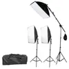 Lightdow 200W Photographic Equipment 20x28" Softbox Continuous Output Lighting Photo Studio Soft Light Bundle