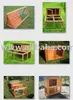 Wooden Rabbit Hutch, Rabbit House With Run
