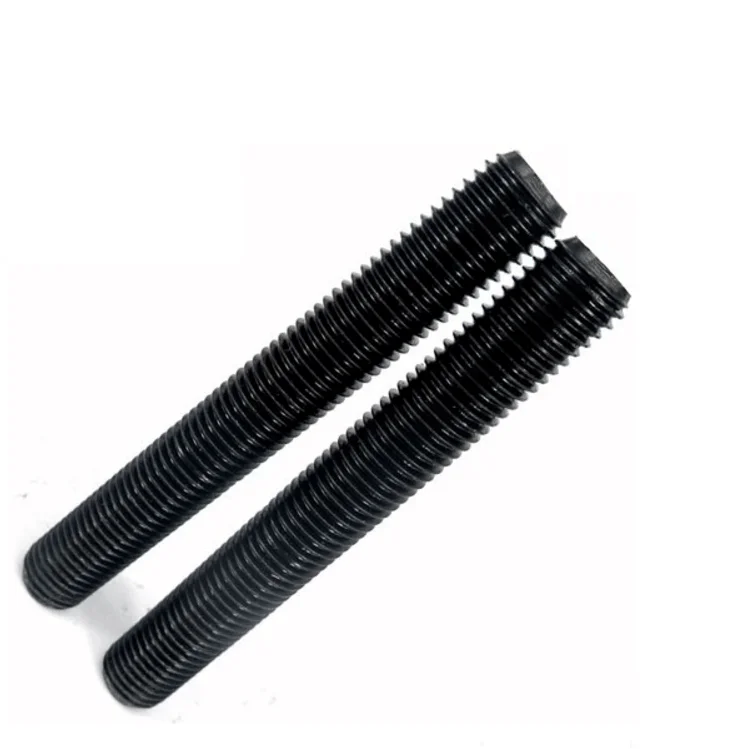 
China manufacturer ASTM a193 b7 stud bolt black 