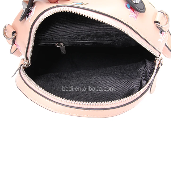 weeded 手提袋女性可爱刺绣手袋儿童背包书包