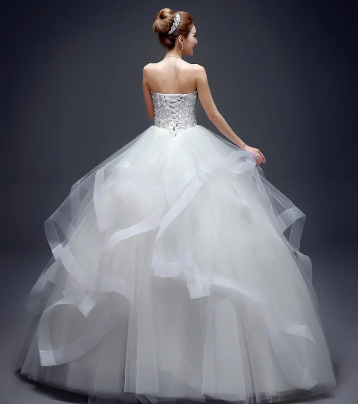 Latest 2019 Bride Fashion Show bridal gown Wedding Dress wholesale