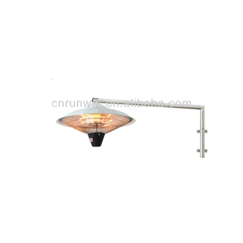 Wall Mounted Far Infrared Electric Radiant Patio Fireplace Heater