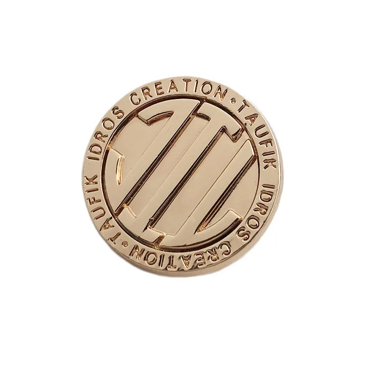 Wholesale factory price custom decorative metal buttons for clothing/shirt