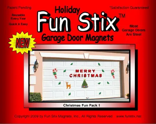 Buy Merry Christmas Garage Door Magnets Outdoor Decor in Cheap Price on