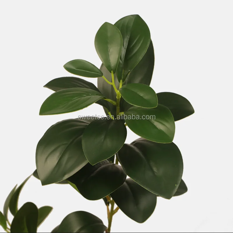 Real Touch Green Artificial Magnolia Leaves For Home Decoration Buy