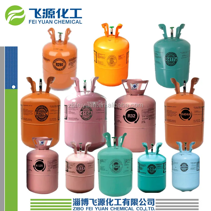
Factory Providing Refrigerant Gas R134A / R404a / R407c / R410a / R600a / r507a refrigerant price 