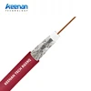 75 Ohm coaxial cable better shield effectiveness applied to TV network RG59Q RG59 coaxial cable