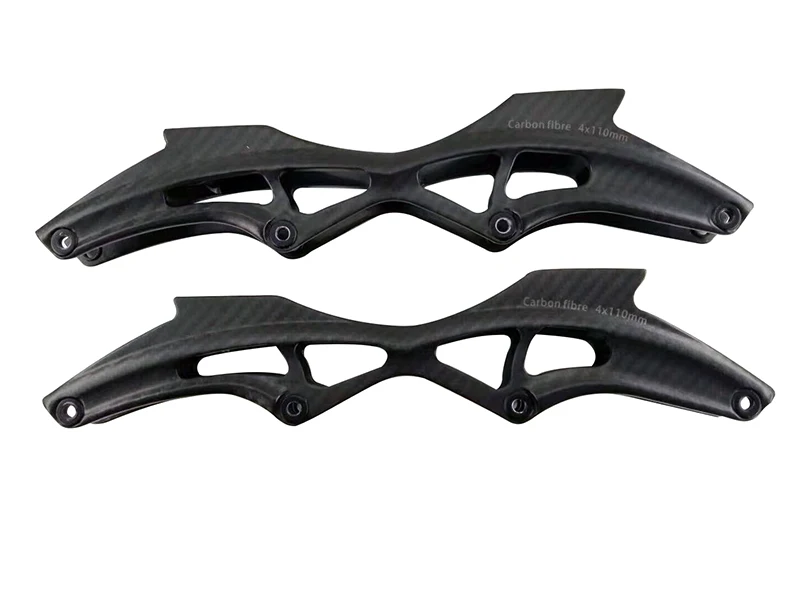 4*110mm Frame Inline Skates Carbon Fibre Racing Inline Skate Frame