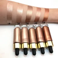 

High quality shimmer liquid highlighter makeup private label