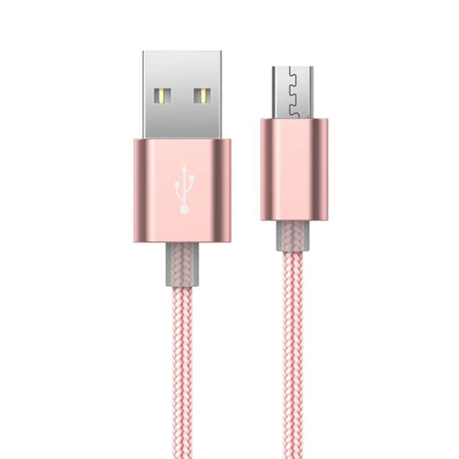 

Devia Nylon braided micro USB cable charger charging data sync cable