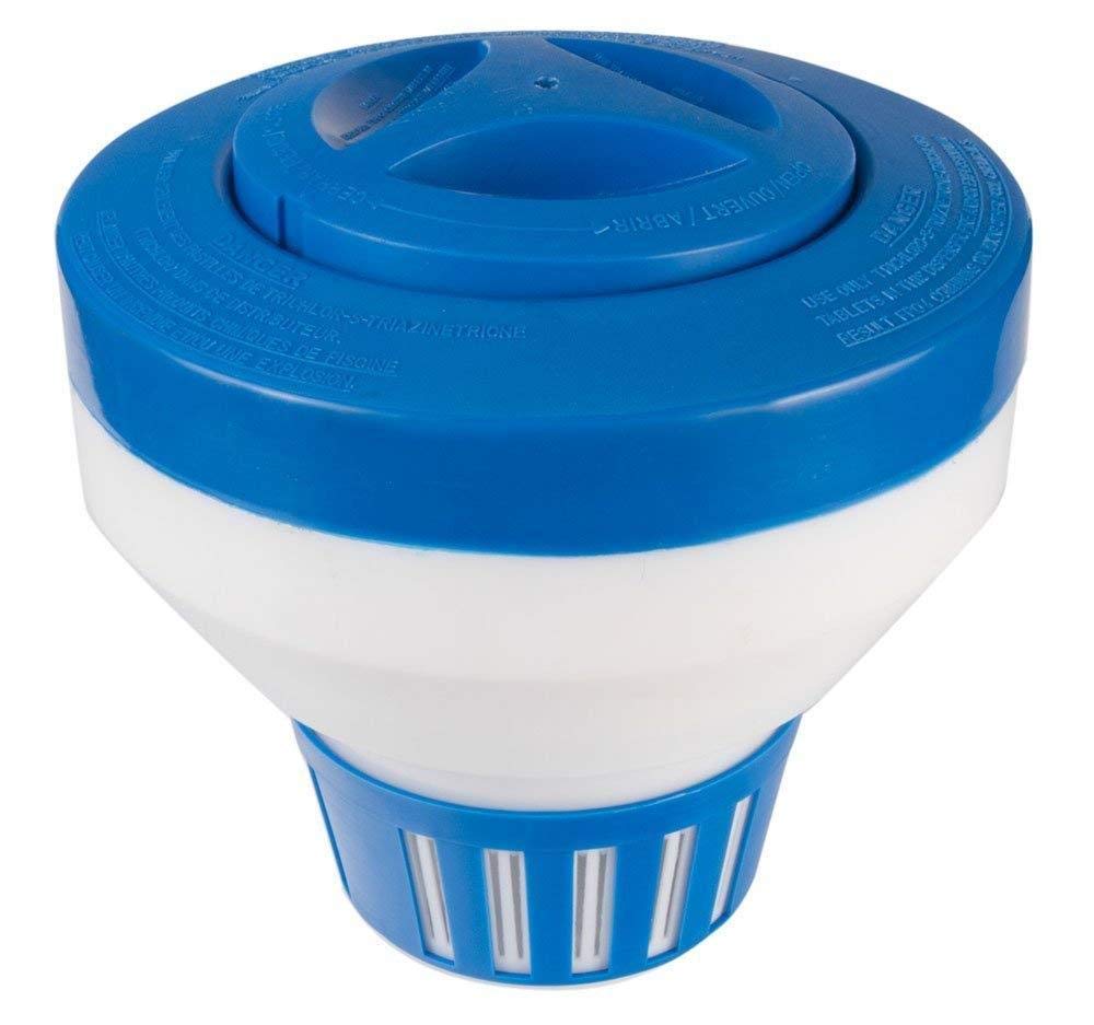 

Amazon Hot selling best quality swimming pool chemical dispenser, Blue