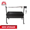 /product-detail/black-large-bbq-cooking-area-four-wheels-charcoal-skewer-chicken-spit-rotisserie-grill-62177059556.html
