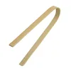 Natural Bamboo MIni Kitchenware Serving Tongs Bamboo Food Clip Tongs