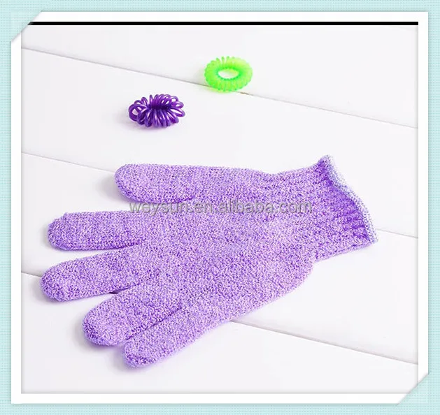 

Moisturizing Spa Skin Care Cloth Bath Glove Exfoliating Gloves Cloth Scrubber Face Body Mix Color