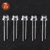 Straw hat 5mm led diode red/yellow/blue/white/green/pink/violet color
