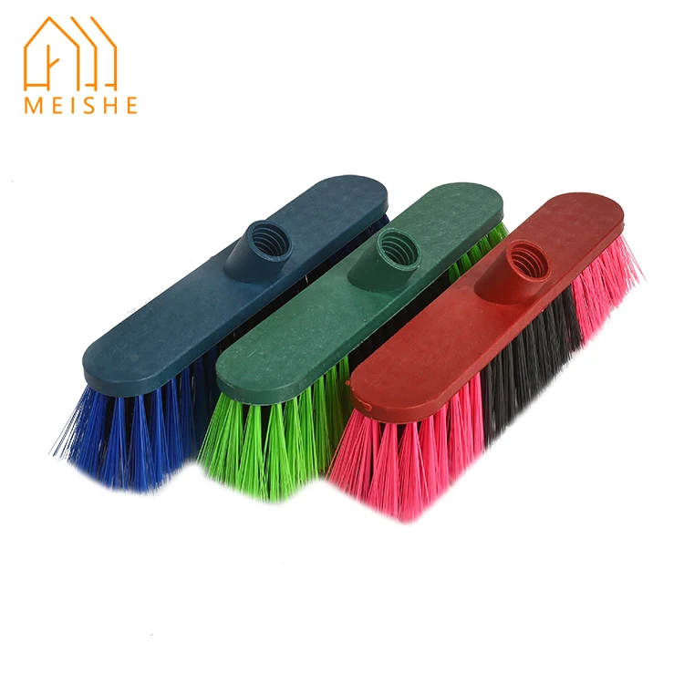 European plastic Household broom parts flower Round head brooms